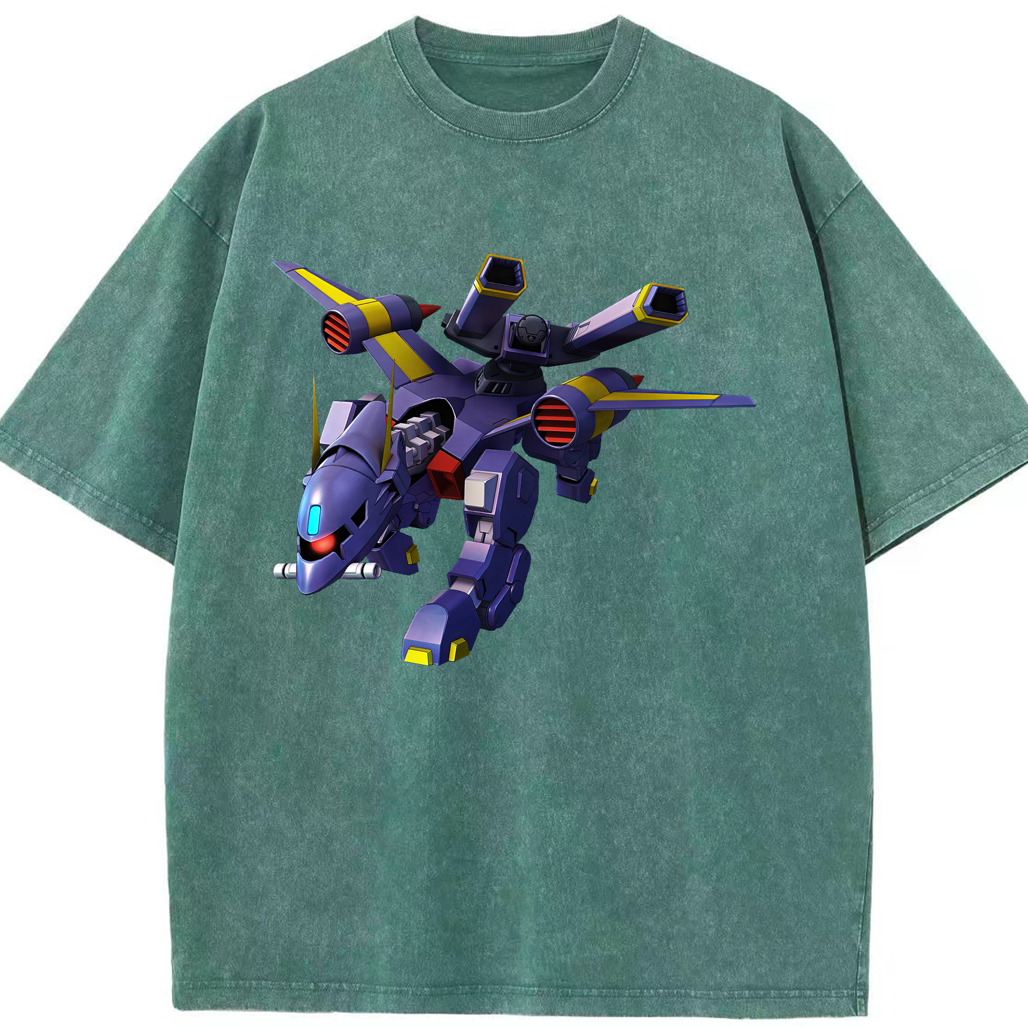 （画像用） 機動戦士ガンダム Mobile Suit Gundam 綿100% ヴィンテージ風 半袖Tシャツ（フロントプリント）